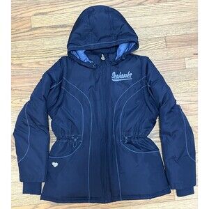 Seattle Seahawks Coat Jacket Womens Large Puffer Hooded Reebok NFL Football RARE